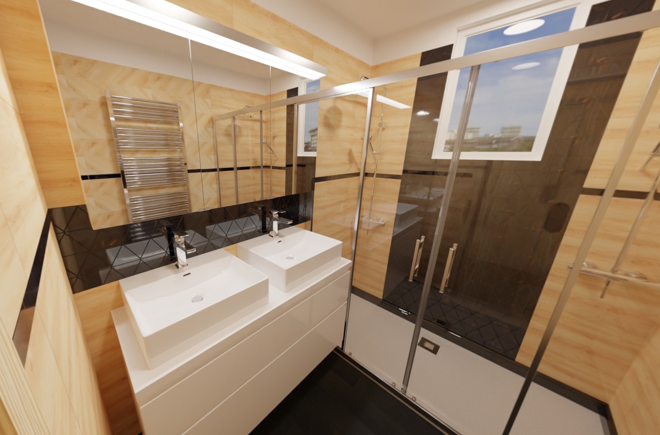 3D návrh - koupelna Inpoint2 3d 360 Inpoint 2021